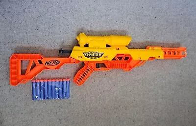 Buy Nerf Alpha Strike Wolf LR-1 Blaster With Targeting Scope With 10 New Darts • 9.99£