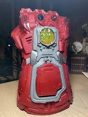 Buy Marvel Avengers Iron Man Infinity Gauntlet. Hasbro Fist Hand Glove Lights Sound • 7.50£