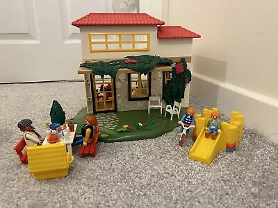 Buy Playmobil Summer House 4857 With Extra Accessories And 4x Figures INCOMPLETE • 24.99£