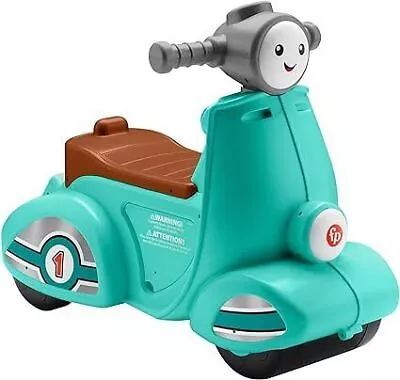 Buy Fisher-Price Toddler Ride-On Toy Scooter With Smart Stages Educational HMV76 • 42.60£