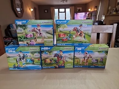 Buy Playmobil Country Horse & Riders Bundle 70522, 70523, 70514, 70521, 70516 New • 30£