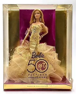 Buy 2008 50th Anniversary Barbie Doll / Barbie Collector Doll / Mattel N4981, NrfB • 151.94£