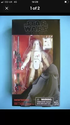 Buy 2016 STAR WARS 6  BLACK SERIES TESB - #35 SNOWTROOPER MIB Hasbro Rare Hoth • 19.99£