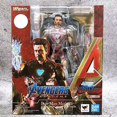 Buy Marvel Avengers Endgame Iron Man Mark 85 S.H.Figuarts Action Figure Sealed New • 95.64£