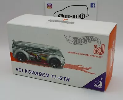 Buy Hot Wheels ID Volkswagen T1-GTR Silver New Sealed Hotwheels FXB38 Nightburnerz • 13.99£