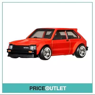 Buy Hot Wheels Car Culture - '81 Toyota Starlet KP61 (Red) • 13.99£