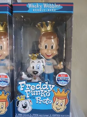 Buy Funko Pop Freddy Funko With Proto Wacky Wobbler Fun On The Run Bobble Head • 5.99£