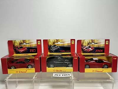 Buy 2006 Ferrari Official Shell 1:38 F40, 599 GTB FIORANO & FXX Model - Bundle • 34.99£