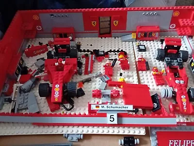Buy Lego Racers 8144 - Ferrari F1 Garage  Incomplete But Still Lots Left  • 25£