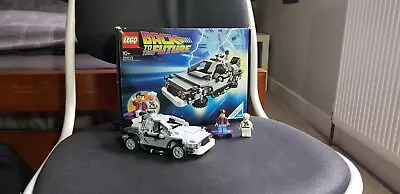 Buy LEGO DeLorean Time Machine (21103) Fully Built (MISSING Parts For Other Style). • 75£