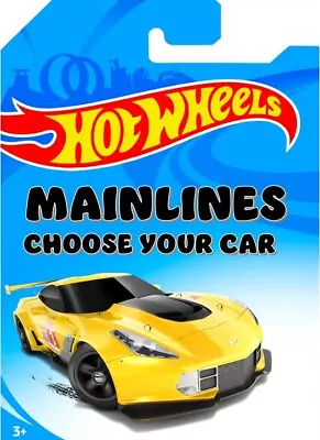 Buy Hot Wheels Mainline Carded - Various - Choose Your Car - Combined Postage • 8£