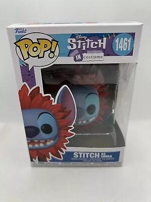 Buy Funko Pop Vinyl Disney Stitch As Simba Costume 1461 NEW UK Lion King • 15.99£