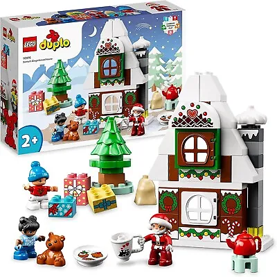 Buy ⭐⭐⭐⭐⭐LEGO DUPLO Santa's Gingerbread House Toy For Toddlers 10976⭐⭐⭐⭐⭐ • 23.99£