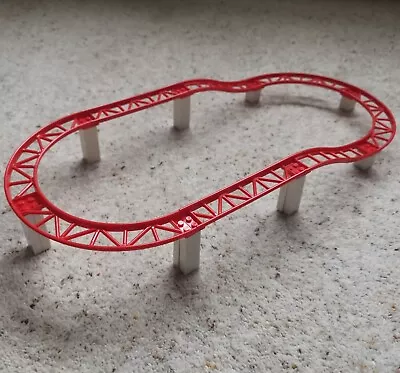 Buy ⭐LEGO Extended 8 Piece Roller Coaster Red Big Dipper Track W/ramps/ 16L Straight • 35.99£