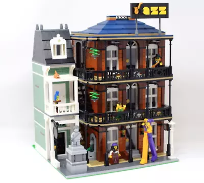 Buy Lego Jazz Club Modular Building MOC 100% Complete Bricks Only 2870 Pcs • 345£
