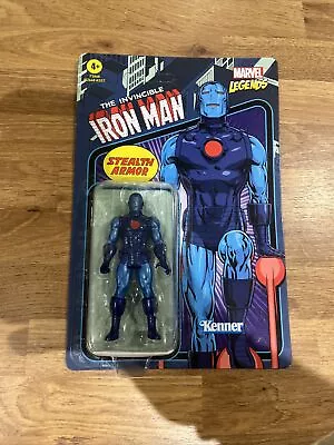 Buy KENNER THE INVINCIBLE IRON MAN STEALTH ARMOR MARVEL LEGENDS FIGURE NEW Unpunched • 8£
