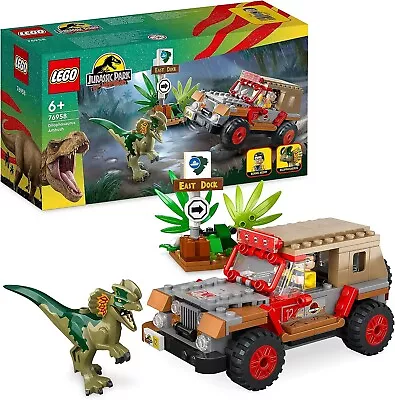 Buy LEGO Jurassic Park: Dilophosaurus Ambush (76958) • 22£