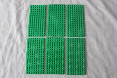 Buy Lego  Green Base Plates X 6 • 2.50£