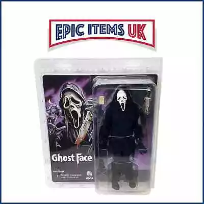 Buy Scream Ghost Face 8â€ Clothed Action Figure - NECA - NEW IN STOCK • 39.95£