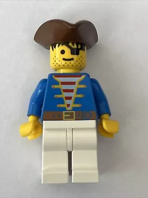Buy LEGO FIGURE  Pirates - Pirate Blue Jacket, White Legs Brown Hat  pi009 6285 • 7.50£