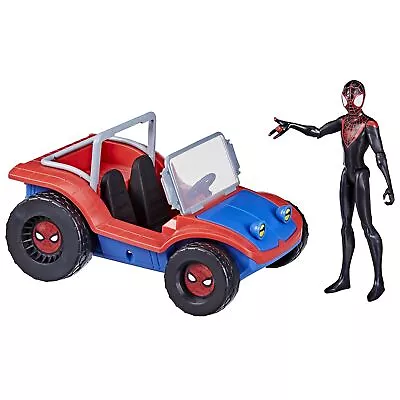 Buy Hasbro Marvel Spider-Man Spider-Mobil, Fahrzeug Mit Miles Morales Action-Figur,  • 13.97£