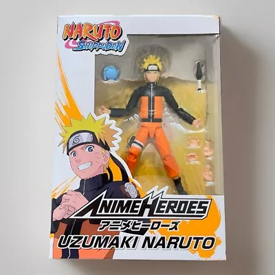 Buy Bandai Anime Heroes Naruto Uzumaki Action Figure Naruto Shippuden Collectable • 18.99£