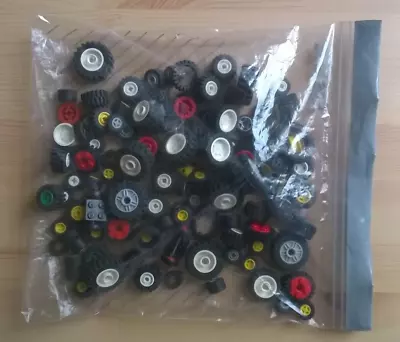 Buy LEGO Wheels And Tyres - Mixed Lot - 266g • 1.45£
