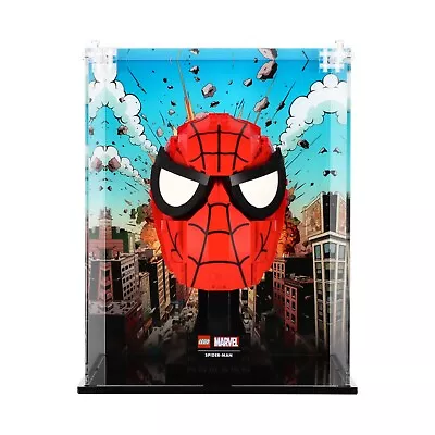Buy Display Case For Lego 76285 Spider-Man's Mask • 35.99£