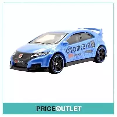 Buy Hot Wheels Speed Graphics - '16 Honda Civic Type R (Blue) - Damaged Box • 7.99£