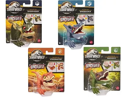 Buy Mattel Jurassic World Dominion - Uncaged Wild Pop Up - X4 Full Set • 14.99£