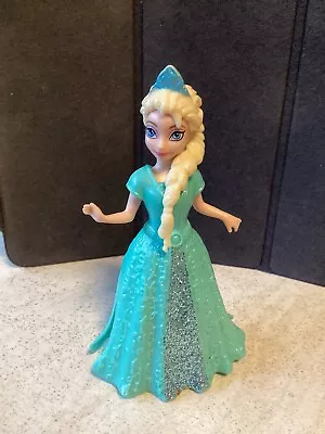 Buy Mattel Magiclip Disney Princess Elsa, Frozen Toy Doll Articulated 4” Figure. • 0.99£