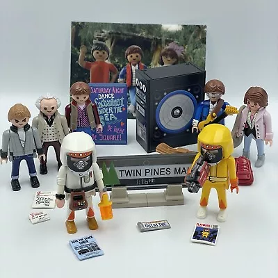 Buy Playmobil • 7 X Back To The Future Figures • Accessories & Disappearing Photo • 34.99£