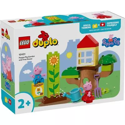 Buy LEGO DUPLO Peppa Pig Garden And Tree House Toy 10431 • 22.45£
