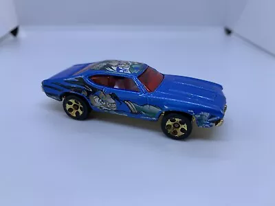 Buy Hot Wheels - Oldsmobile Olds 442 Blue - Diecast Collectible - 1:64 - USED • 2.50£