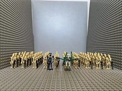 Buy 50 X Star Wars Battle Droid Minifigures With 1X Grevious And 1 X TX-20 Brand New • 22.49£