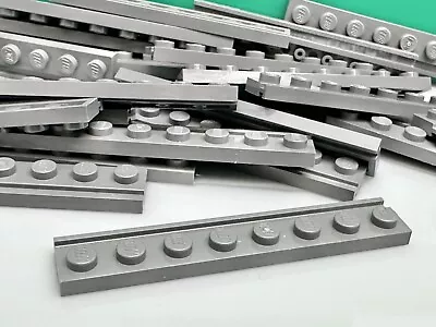 Buy LEGO Plate 1 X 8 With Door Rail, Dark Grey No: 4510 From AT-AT Set 75313 • 3.49£