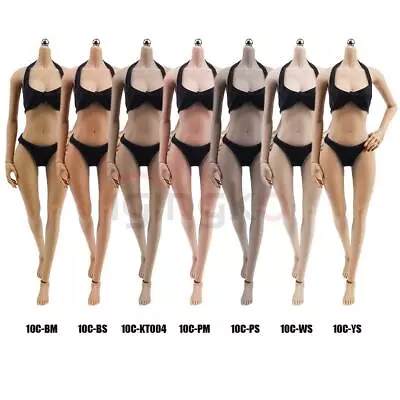 Buy JIAOU DOLL 1/6 Slim Female Seamless M Bust Body Model Fit Hot Toys PHICEN Head • 48.69£