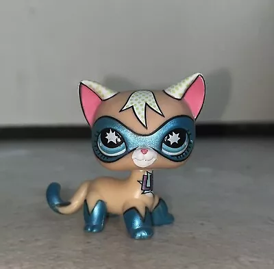 Buy Rare Littlest Pet Shop LPS Comic Con Superhero Shorthair Kitty Cat [Authentic] • 1,000£