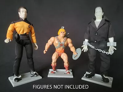 Buy Display Figure Stands - Vintage He Man MOTU,Star Wars Black Series 6 , Mego + • 5.99£