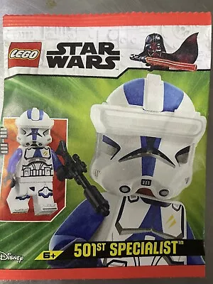 Buy LEGO Magazine Star Wars 501st Specialist Minifigure Paper Bag Foil Set 912407 • 0.99£