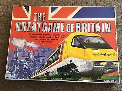 Buy Vintage  The Great Game Of Britain  Board Game • 9.99£