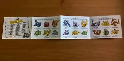 Buy Checklist For Mini Boglins Toys • 2.99£