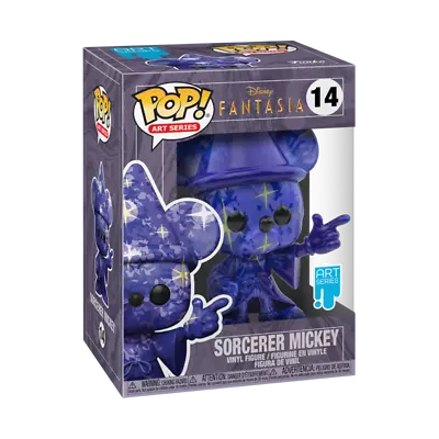 Buy New Funko Pop! Vinyl - Art Series - Sorcerer Mickey #14 | FREE Hard Stack Case • 27.99£