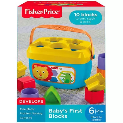 Buy Fisher-Price Baby's First Blocks - LatestBuy • 16.42£