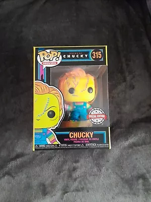 Buy Funko Pop! Chucky #315 ~ Bride Of Chucky Special Edition Blacklight • 14£