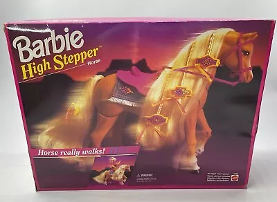 Buy 1994 Barbie, High Stepper Horse Made In China NRFB • 295.07£