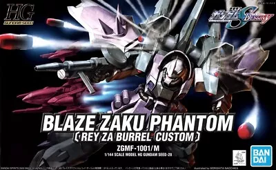 Buy Bandai HG 1/144 Blade Zaku Phantom [Rey Za Burrel Custom] [4573102579218] • 21.42£