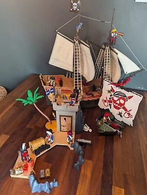 Buy Playmobil Large Pirate Ship 5135 + Two Extra Sets 5136 And 5919 • 59£