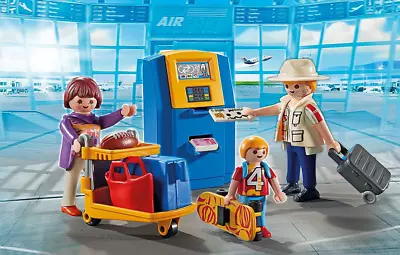 Buy [NEW] Sealed Playmobil Family At Check-In Airport City 5399 • 13.99£