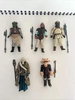 Buy Star Wars Vintage Bundle Lot X5 With Accessories  • 55£